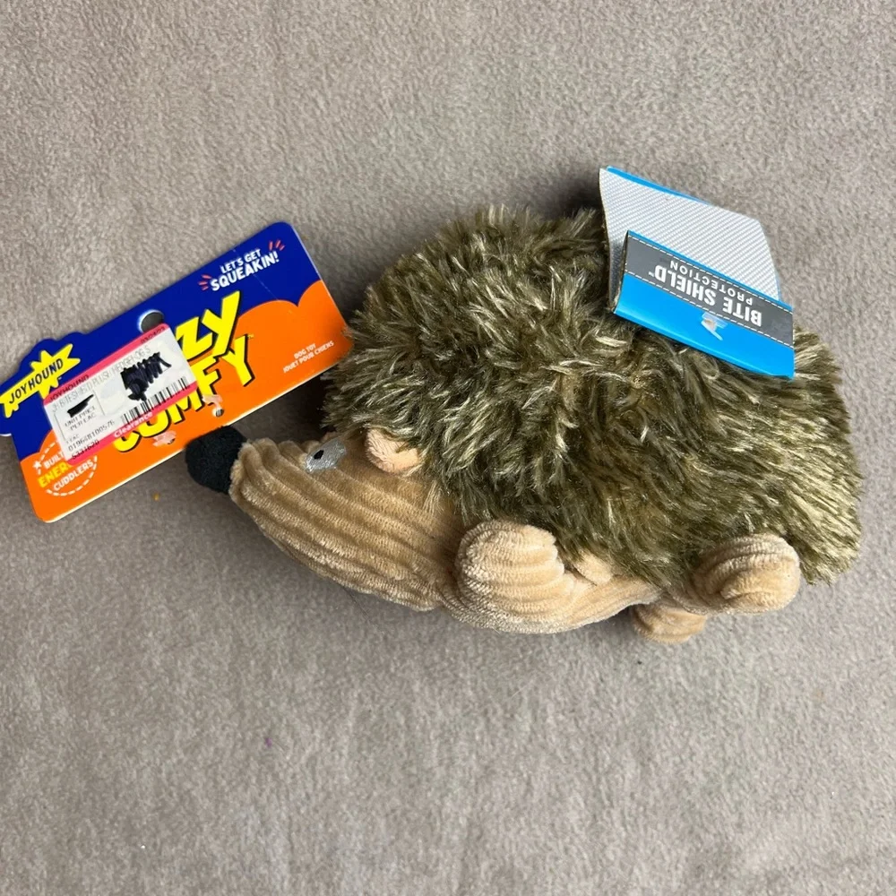 Joyhound Hedgehog Crazy Comfy Plush Dog Toy - Picture 1 of 3